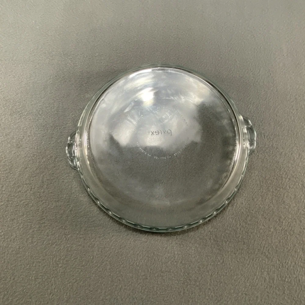 Vintage Pyrex # 229 Clear Glass Deep Dish 9.5